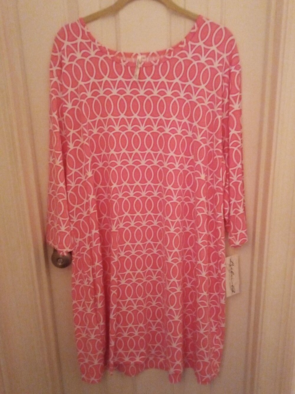 LuLu-B 3/4 Sleeve Travel Dress - 3X - NWT